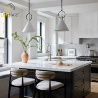CBMMart Vente en gros et au détail personnalisée en fonction de votre dessin avec des armoires de cuisine en bois cristal chêne rouge cerisier teck