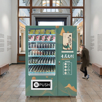 Distributeur automatique de cadeaux commémoratifs pour musées, avec fonction SDK, aimants de réfrigérateur, marque-pages, boîte surprise, refroidissement par compresseur 1