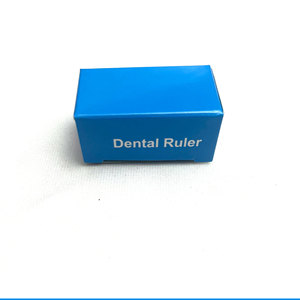 Regla dental de aleación de aluminio con forma de diente, herramienta de medición para cirugía dental, varios colores, 30 mm de longitud - Product Image 4