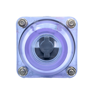 Accesorios de tubería de tubo de plástico transparente de alta presión Válvula de retención de no retorno de <span class=keywords><strong>Pvc</strong></span> unidireccional - Product Image 5