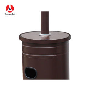 Chauffage au propane Charmglow, modèle sur pied, en acier inoxydable argenté, pour terrasse, avec certification CE <span class=keywords><strong>AGA</strong></span> ISO, 48000 BTU, fonction d'éclairage - Product Image 2