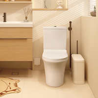 Articles sanitaires de couleur blanche élégante, toilettes disponibles en ensemble deux pièces, Inodoro De Una Pieza