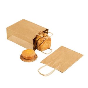 Sacs promotionnels en papier kraft brun pour le shopping, les cadeaux et les événements extérieurs, personnalisables avec logo - Product Image 4