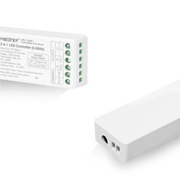 Contrôleur LED 2-en-1 FUT035S+ 2.4G pour éclairage LED monochrome et double blanc, gradation fluide, luminosité et température de couleur réglables, 12A
