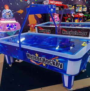 Table de hockey sur air d'arcade d'intérieur, machine de jeu à monnayeur pour centre de jeux, table de hockey sur air d'arcade personnalisée - Product Image 4