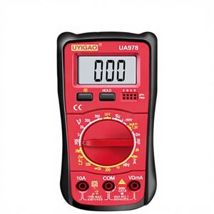 Цифровой мультиметр с ЖК-дисплеем для тестирования переменного/постоянного тока, тестер диодов с точностью 0,1%, диапазон 0-500В/10А, портативный ручной инструмент для электрических измерений - Product Image 3