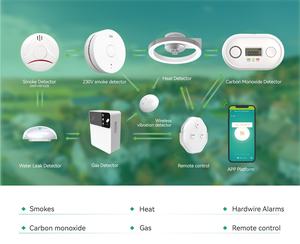 ANKA AJ-987 UL1484 Alarme CH4 <span class=keywords><strong>LPG</strong></span> do <span class=keywords><strong>detector</strong></span> do gás a pilhas e material do ABS do <span class=keywords><strong>detector</strong></span> do vazamento do gás natural - Product Image 6