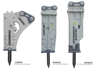 Marteau de rupture Disjoncteur à angle droit Disjoncteur d'excavatrice Pièce de tête Accessoires d'excavatrice - Product Image 1