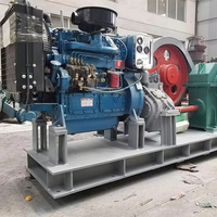 Le câble tirant l'ABS du Multi-tambour 40t a certifié le treuil/grue à moteur diesel