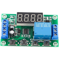 Relais temporisé double MOS DC 5V 36V 12V 24V, déclencheur de cycle, minuterie, interrupteur de temporisation, carte de circuit imprimé, contrôle de synchronisation PCBA