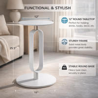 Patas de Mesa Metálicas para Muebles Comerciales, Personalizadas, Modernas, de Acero Inoxidable, para Mesa de Centro/Lateral/Café, Mesa de Comedor, Mesa de Bar