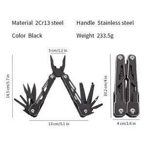 Pince à dénuder pour l'<span class=keywords><strong>extérieur</strong></span> en acier inoxydable, couteau à dénuder, tournevis, pince pliante pour sertir et couper les <span class=keywords><strong>circlips</strong></span>, OEM - Product Image 6