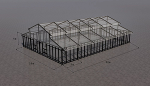 Tienda transparente para exteriores Carpa grande para eventos de aleación de aluminio Carpa para actividades al aire libre de nuevo diseño - Product Image 6