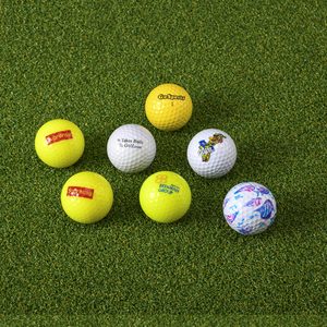 Balles de golf de tournoi d'occasion, 2 pièces, non flottantes, conformes USGA, en caoutchouc vert, pour farces pratiques - Product Image 5