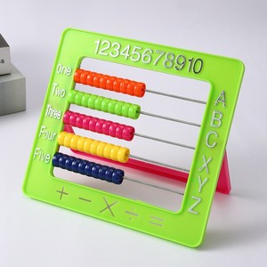 ลูกคิดพลาสติก อุปกรณ์ช่วยสอนคณิตศาสตร์ สำหรับเด็กอนุบาล ฝึกทักษะการบวก ลบ นับเลข ใช้ในห้องเรียน - Product Image 6