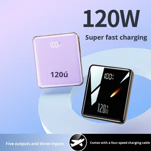 Cargador Portátil Compacto de Gran Capacidad con Certificación 3C, Carga Súper Rápida de 22.5W, 20000mAh, Cable de Material PVC - Product Image 5