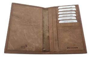 Genuine <b>Leather</b> Card <b>Holder</b> for Holding <b>Passports</b> - Product Image 4