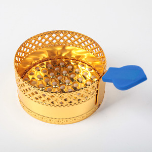 Grille de protection en laiton durable pour charbon de chicha, contrôleur de chaleur de haute qualité pour narguilé, accessoire de fumée - Product Image 5