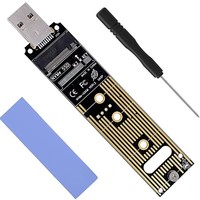 NVME-zu-USB-Festplattengehäuse, M.2SSD-zu-USB3.1-Adapterkarte, USB-zu-NGFF-NVME-SSD-Gehäuse