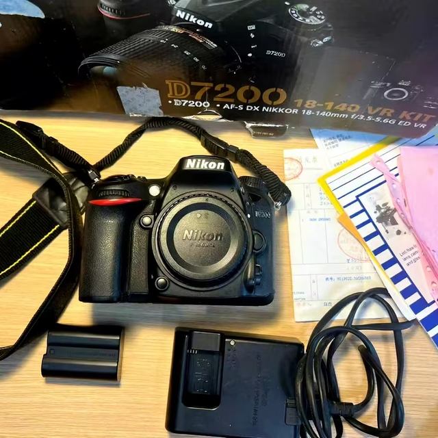 Clean Condition D7200 Original Ni kon Camera Second hand Used Camera DSLR Digital Photography Live Streaming
