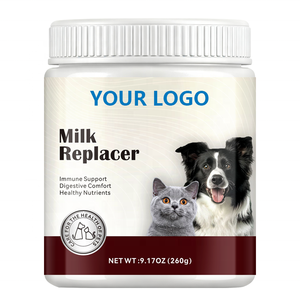 Сухой молочный заменитель для собак и кошек OEM/ODM, 260 г, с индивидуальным вкусом и составом, для поддержки иммунитета домашних животных - Product Image 1