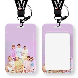 Porta Tessere in Plastica Rigida per Studenti, Lavoratori, Biglietti Autobus, Pass <span class=keywords><strong>Ingresso</strong></span>, con Cordino - Merchandise K-pop Idol - Product Image 5
