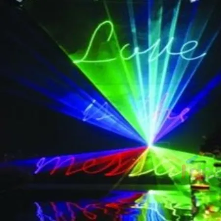 Lampu Laser Proyeksi Logo Animasi Kecil Rgb 1W, Lampu Laser Penuh Warna Langit Penjualan Laris