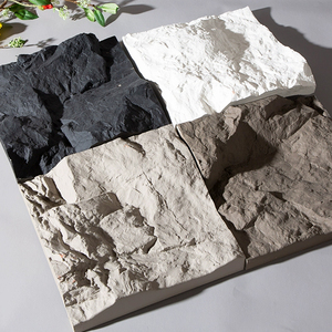 Pu đá tấm ngoài trời công nghiệp phong cách thiết kế Faux Rock Đá Nhân Tạo tường Bảng điều khiển cho bên ngoài bức tường trang trí với CE - Product Image 6