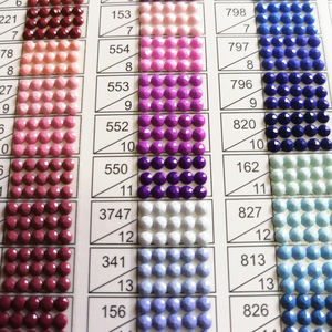 Écologique 2.8 <span class=keywords><strong>DMC</strong></span> 447 Couleurs <span class=keywords><strong>Diamant</strong></span> <span class=keywords><strong>Broderie</strong></span> Peinture Accessoire Moderne Imprimé Perles En Plastique Boîte Carrée Emballé Usage Domestique - Product Image 3