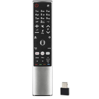 2,4G Smart TV Magic Reemplazo de mando a distancia de reemplazo de la llave compatible con la llave NRTFLIX del mando a distancia LG para el control en caja de forma fácil
