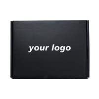 Boîte cadeau de luxe biodégradable en papier, personnalisable avec logo et motif imprimé, service d'impression Nicro, emballage avion.