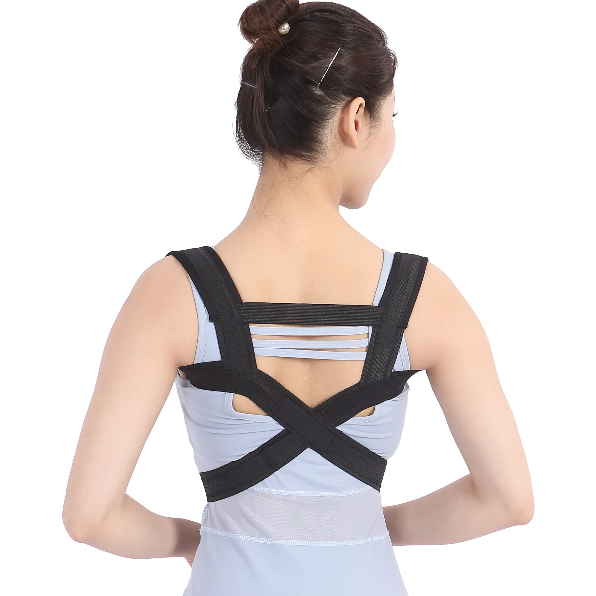 Vente chaude Réglable Haut Du Dos Soutien Correction Dos Épaule Brace Posture Correcteur Clavicule Soutien