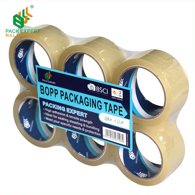 Custom BOPP Strong Clear Adhesive Tape Carton Packing Tape for Packaging