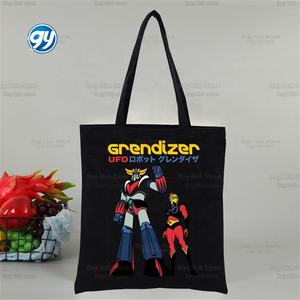 กระเป๋าผ้าแคนวาสลายการ์ตูน Goldorak Ufo Robo Mazinger <span class=keywords><strong>Grendizer</strong></span> สีดำ สำหรับเด็ก สะพายไหล่ ช้อปปิ้ง เป็นมิตรกับสิ่งแวดล้อม - Product Image 2