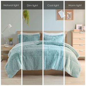 DB High Quality <b>Comforter</b> Mini <b>Set</b> Woven Shaggy Long Fur Floral Cartoon Soft King Queen for Home Wedding Hospital for Hotels - Product Image 4