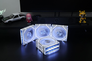 Ventilateur de refroidissement pour PC gaming, design miroir latéral RGB, bloc plastique PWM ARGB 120 mm, ventilateur de boîtier PC gaming - Product Image 4
