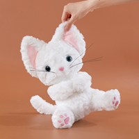 Boneka Kucing Duduk Grosir, Mainan Anak, Boneka Hewan Kucing Empuk, Hadiah Ulang Tahun, Dekorasi Sofa Kamar Tidur