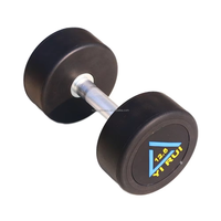 Ensemble d'haltères de fitness à domicile et commerciaux pour musculation et entraînement des bras haltères en caoutchouc