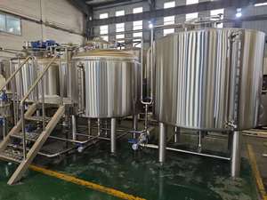 ถังหมักเบียร์สแตนเลส New <span class=keywords><strong>Supermax</strong></span> 1000 ลิตร 100 แกลลอน 10 บาร์เรล ระบบกึ่งอัตโนมัติ ควบคุมด้วย PLC พร้อมปั๊ม - Product Image 2