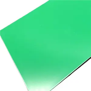 Eco- friendly ACP Aluminum Composite Panel PVDF Coating Panel Solid Plastic Sheet for Exterior Building Project