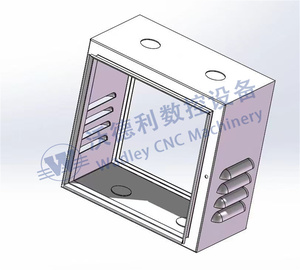 Distribution Box Cantilever Type Mental Roll Forming Machine Steel Enclosure Electronic Cabinet Making Machine - Product Image 6