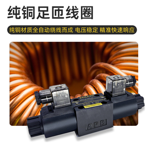 Válvula Solenoide Hidráulica Keileto Serie DSG, Válvula de Control Direccional, Bobina de Cobre Puro, Cuerpo de Hierro Fundido - Product Image 4