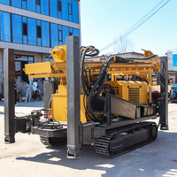 Foreuse hydraulique sur chenilles CE certifiée MKDQZ-400 pour puits profonds, portée 400m, à vendre
