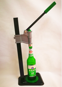 Venta caliente Home Brew Kit Taponadora de botellas manual Semiautomática con botón de ajuste de tipo Push - Product Image 4
