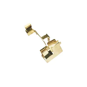 Socket Precision Stamping Customized Brass Copper Bronze Electrical Switch Socket Contact Inner Female Parts