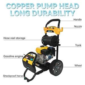 Sonlin 휴대용 상업용 가솔린 자동차 세탁기 2500PSI 7HP 휘발유 제트 냉수 압력 세척기 - Product Image 4