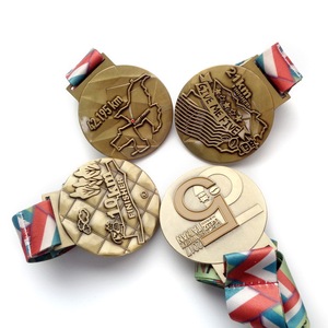 Medalla de boxeo de 5K personalizada, medalla de fútbol irlandés, fabricación OEM, venta al por mayor - Product Image 1