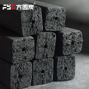 Briquette quadrilatère <span class=keywords><strong>de</strong></span> <span class=keywords><strong>charbon</strong></span> <span class=keywords><strong>de</strong></span> <span class=keywords><strong>bois</strong></span> <span class=keywords><strong>de</strong></span> sciure <span class=keywords><strong>de</strong></span> <span class=keywords><strong>bois</strong></span> écologique fabriquée à la machine, 85 % <span class=keywords><strong>de</strong></span> carbone fixe, sans additifs chimiques, combustible pour barbecue - Product Image 1