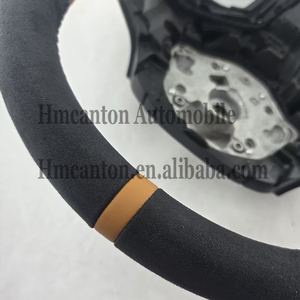 Volante de Cuero Perforado Alcantara Nuevo para BMW Serie G M3 G20 G30 G80 M4 G82 M5 CS - Product Image 3