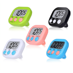 Minuteur de cuisine numérique magnétique en plastique ABS, chronomètre multifonctionnel pour la gestion du temps, compte <span class=keywords><strong>à</strong></span> <span class=keywords><strong>rebours</strong></span> pour la cuisine, la pâtisserie, l'étude, les sports - Product Image 3